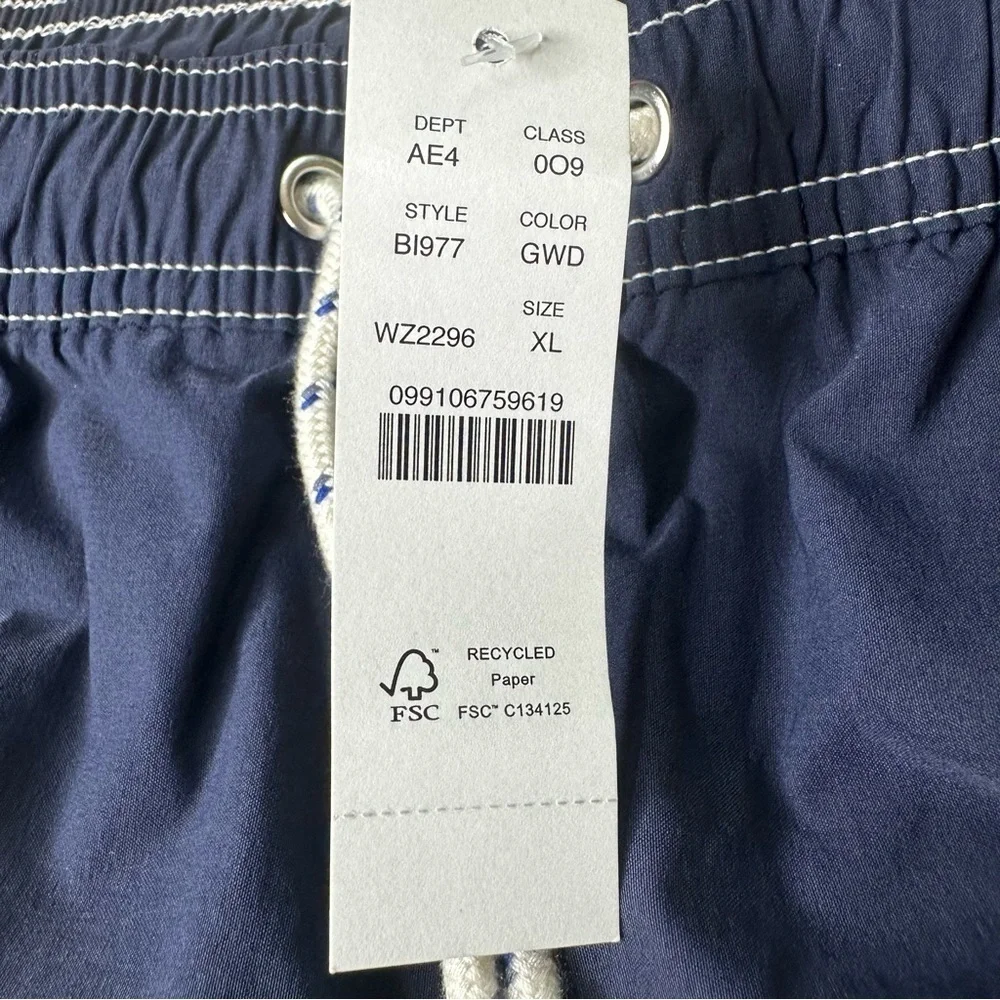 NWT J. Crew Men’s Swim Trunks. Size XL